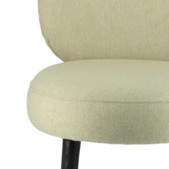 Sessio Severus Chaise cosy en tissu et pieds bois><noscript><img width=