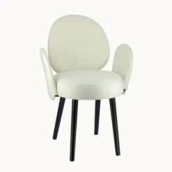 Sessio Severus Fauteuil cosy en tissu avec pieds bois><noscript><img width=