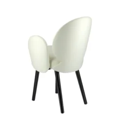 Sessio Severus Fauteuil cosy en tissu avec pieds bois><noscript><img width=