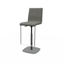 Perfecta Sherpa Tabouret haut réglable et pivotant en tissu fabriqué en Belgique><noscript><img width=