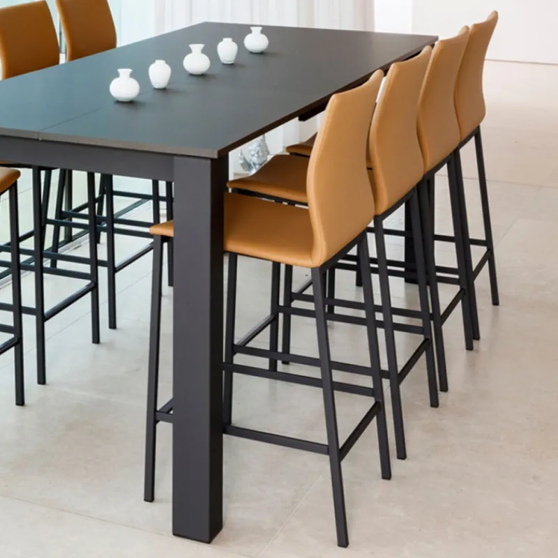 Perfecta Sierra Tabouret snack en métal et simili> Tabouret Snack (assise +/- 65 Cm)|Tabouret De Bar (assise +/- 80 Cm)