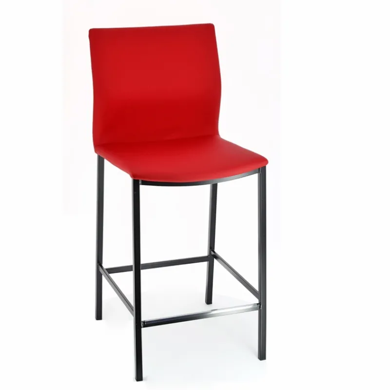 Perfecta Sierra Tabouret snack en métal et simili> Tabouret Snack (assise +/- 65 Cm)|Tabouret De Bar (assise +/- 80 Cm)