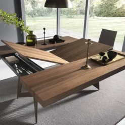 Altacom Sipario Table extensible design de salle à manger en bois><noscript><img width=