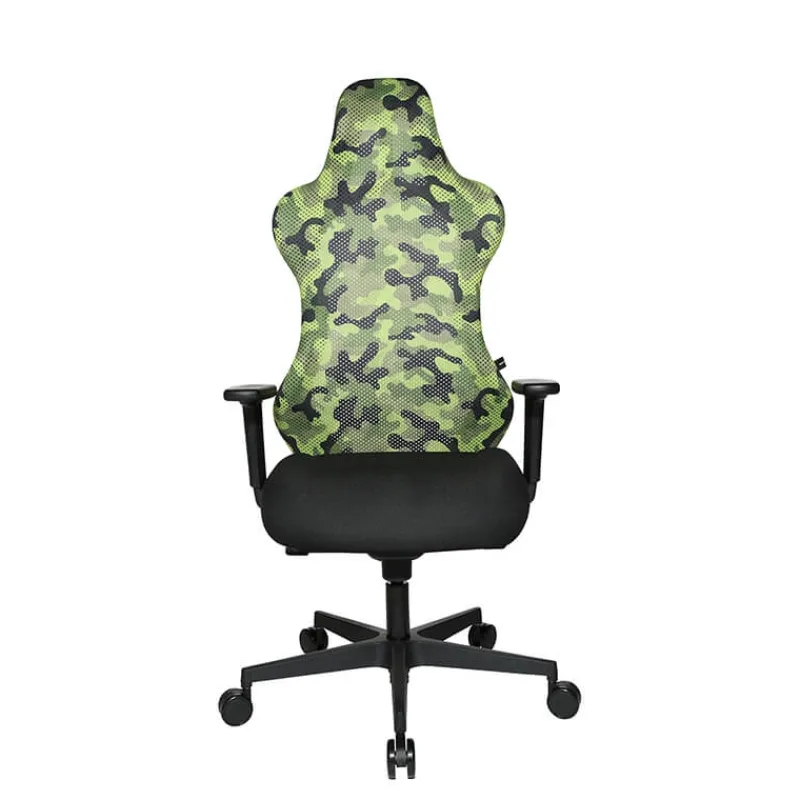 Top Star Sitness RS Sport Chaise gamer design dossier avec filet> Chaise De Bureau|Fauteuil De Bureau