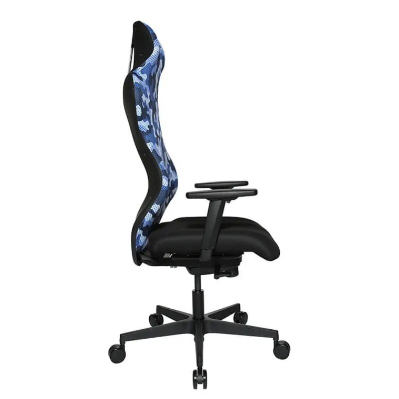 Top Star Sitness RS Sport Chaise gamer design dossier avec filet> Chaise De Bureau|Fauteuil De Bureau