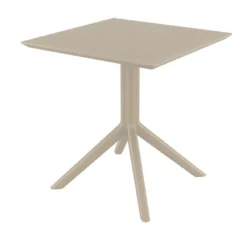 Sky Petite table carrée en résine><noscript><img width=