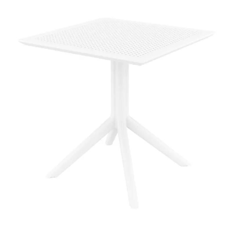 Sky Petite table de jardin carrée en résine> Table De Jardin