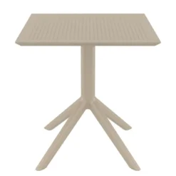 Sky Petite table de jardin carrée en résine><noscript><img width=