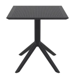 Sky Petite table de jardin carrée en résine><noscript><img width=