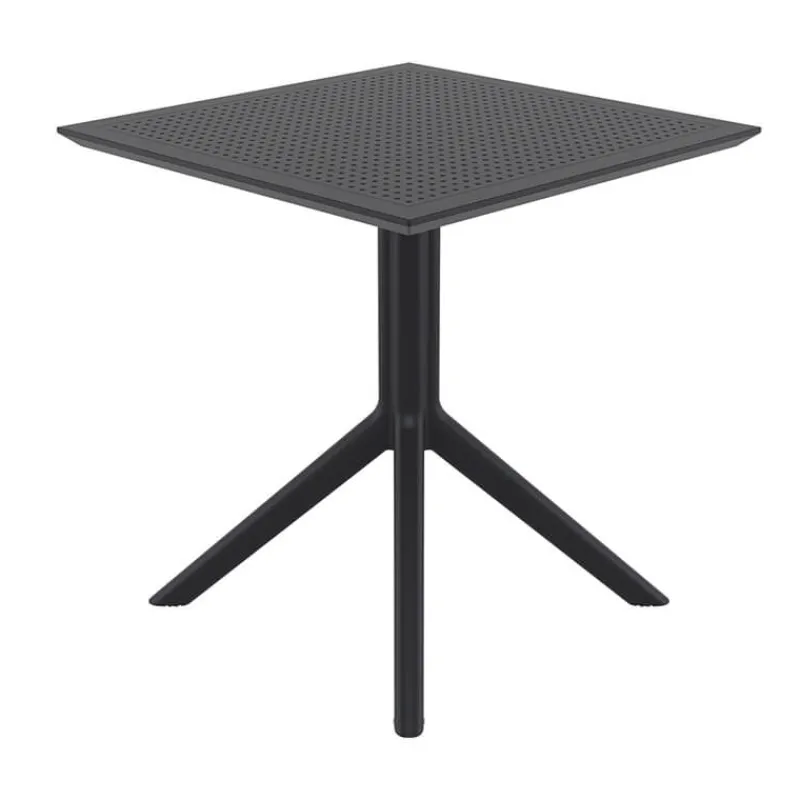 Sky Petite table de jardin carrée en résine> Table De Jardin