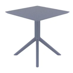 Sky Petite table de jardin carrée en résine><noscript><img width=