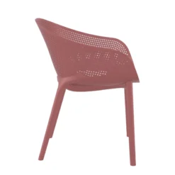Sky Pro Fauteuil moderne empilable avec coque microperforée en polypropylène><noscript><img width=