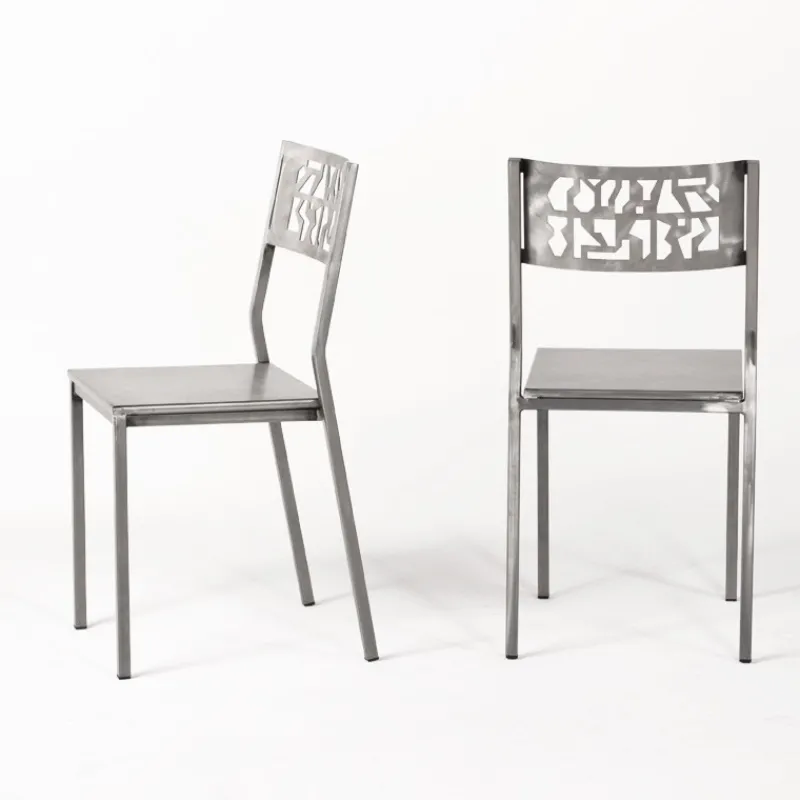 Carrier Slide ® Chaise industrielle en métal> Chaise De Cuisine