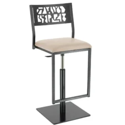 Carrier Slide ® Tabouret pivotant et réglable en hauteur style industriel><noscript><img width=