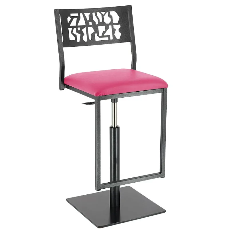 Carrier Slide ® Tabouret pivotant et réglable en hauteur style industriel> Tabouret Snack (assise +/- 65 Cm)|Tabouret De Bar (assise +/- 80 Cm)
