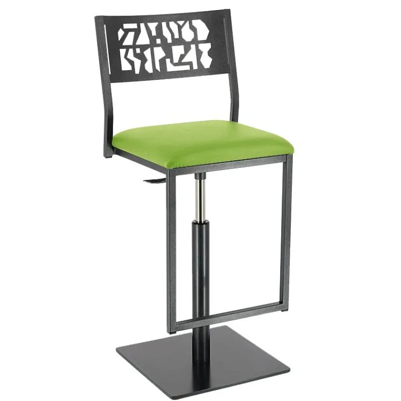 Carrier Slide ® Tabouret pivotant et réglable en hauteur style industriel> Tabouret Snack (assise +/- 65 Cm)|Tabouret De Bar (assise +/- 80 Cm)