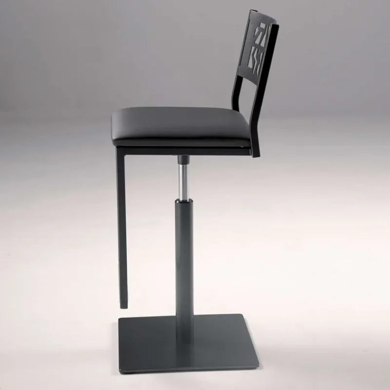 Carrier Slide ® Tabouret pivotant et réglable en hauteur style industriel> Tabouret Snack (assise +/- 65 Cm)|Tabouret De Bar (assise +/- 80 Cm)