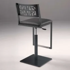 Carrier Slide ® Tabouret pivotant et réglable en hauteur style industriel><noscript><img width=