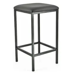 Carrier Slide ® Tabouret snack en métal sans dossier assise synthétique> Tabouret Snack (assise +/- 65 Cm)|Tabouret De Bar (assise +/- 80 Cm)