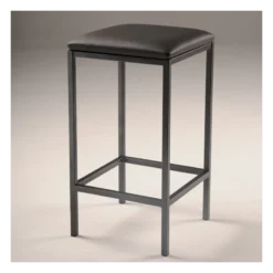 Carrier Slide ® Tabouret snack en métal sans dossier assise synthétique><noscript><img width=