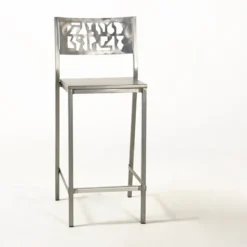 Carrier Slide ® Tabouret snack en acier style industriel><noscript><img width=