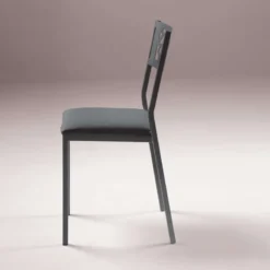 Carrier Slide Industrie ® Chaise de cuisine moderne en métal style industriel><noscript><img width=