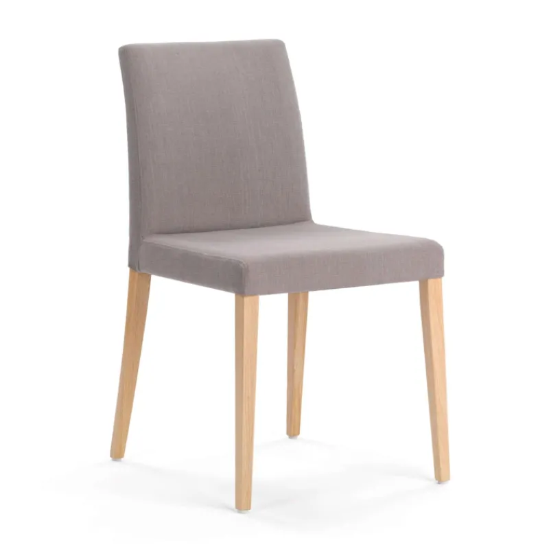 Mobitec Slim ® Chaise confortable en bois et tissu> Chaise De Salle à Manger|Chaise Salon