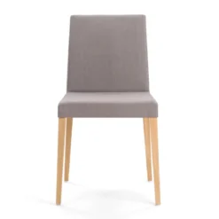 Mobitec Slim ® Chaise confortable en bois et tissu> Chaise De Salle à Manger|Chaise Salon