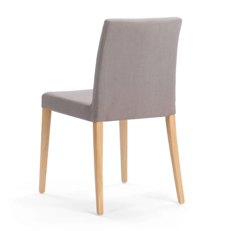 Mobitec Slim ® Chaise confortable en bois et tissu> Chaise De Salle à Manger|Chaise Salon