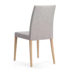 Mobitec Slim ® Chaise de salle à manger en tissu et pieds en bois><noscript><img width=