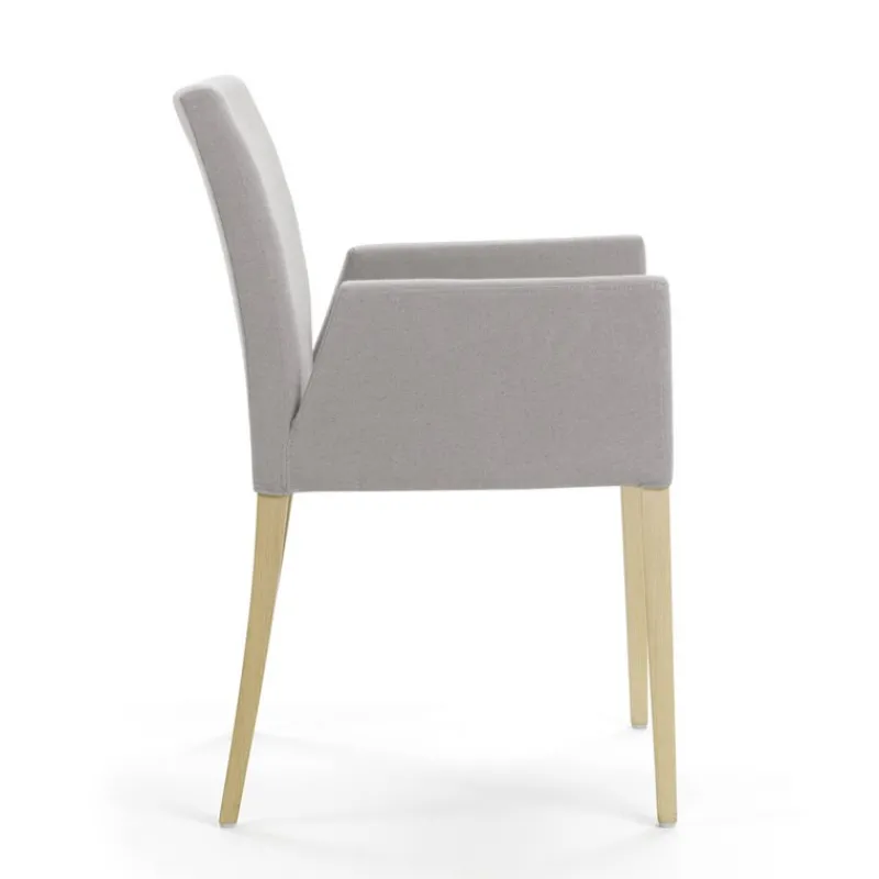 Mobitec Slim ® Fauteuil cocooning en bois et tissu> Chaise De Salle à Manger|Chaise Salon