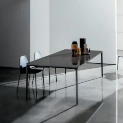 Sovet Italia Slim Sovet® Table en verre design extensible><noscript><img width=