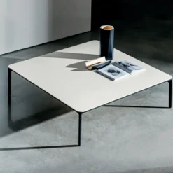 Sovet Italia Slim Table basse carrée en céramique> Table De Salon