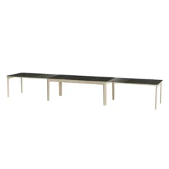 Skovby SM26/27 Table danoise extensible en bois massif et en stratifié noir><noscript><img width=