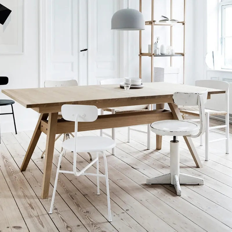 Skovby SM11 Table de séjour scandinave extensible en bois> Table De Salle à Manger