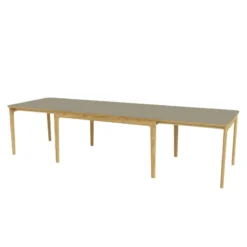 Skovby SM26/27 Table en Fenix rectangulaire extensible avec pieds en bois><noscript><img width=