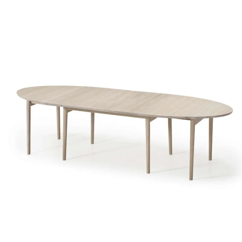 Skovby SM78 Table ovale extensible en bois massif fabriquée au Danemark> Table De Salle à Manger