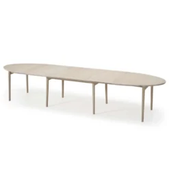 Skovby SM78 Table ovale extensible en bois massif fabriquée au Danemark><noscript><img width=