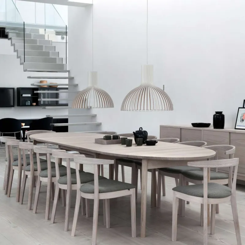 Skovby SM78 Table ovale extensible en bois massif fabriquée au Danemark> Table De Salle à Manger