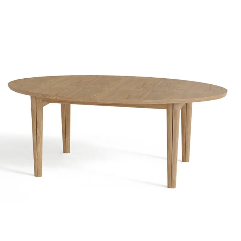 Skovby SM78 Table ovale extensible en bois massif fabriquée au Danemark> Table De Salle à Manger