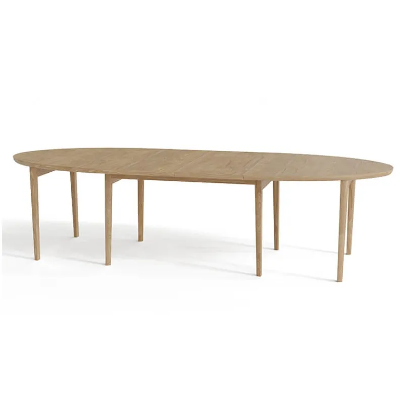 Skovby SM78 Table ovale extensible en bois massif fabriquée au Danemark> Table De Salle à Manger