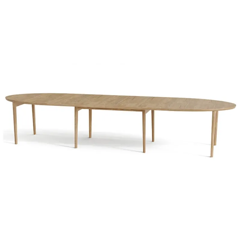 Skovby SM78 Table ovale extensible en bois massif fabriquée au Danemark> Table De Salle à Manger