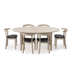 Skovby SM78 Table ovale extensible en bois massif fabriquée au Danemark><noscript><img width=