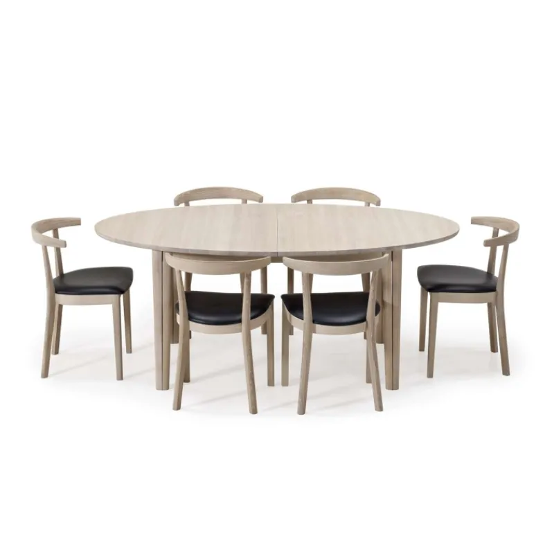 Skovby SM78 Table ovale extensible en bois massif fabriquée au Danemark> Table De Salle à Manger