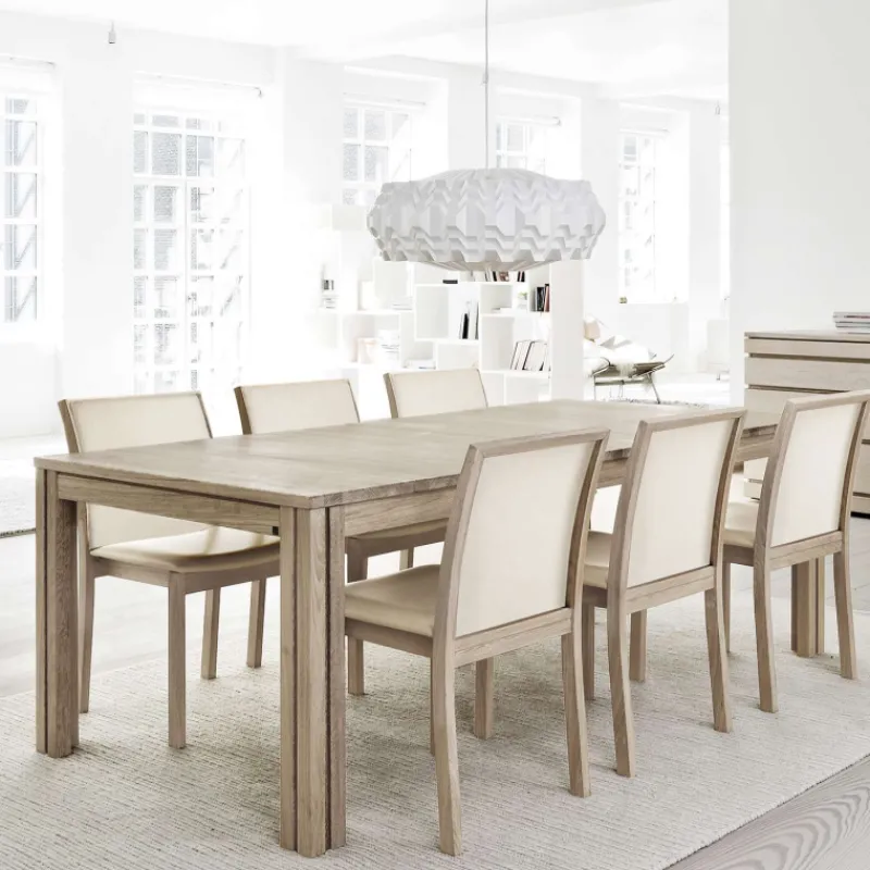 Skovby SM23/24 Table scandinave rectangulaire en bois avec allonges> Table De Salle à Manger