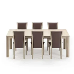Skovby SM23/24 Table scandinave rectangulaire en bois avec allonges><noscript><img width=