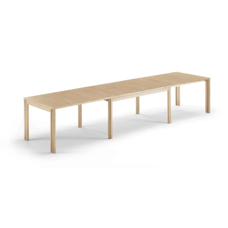 Skovby SM23/24 Table scandinave rectangulaire en bois avec allonges> Table De Salle à Manger