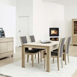 Skovby SM23/24 Table scandinave rectangulaire en bois avec allonges><noscript><img width=