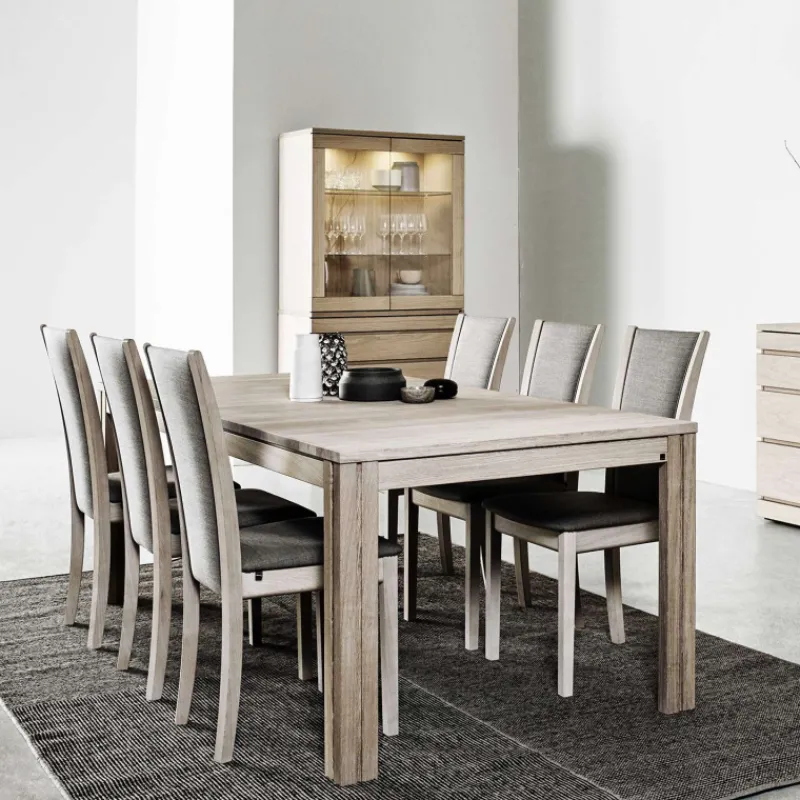 Skovby SM23/24 Table scandinave rectangulaire en bois avec allonges> Table De Salle à Manger
