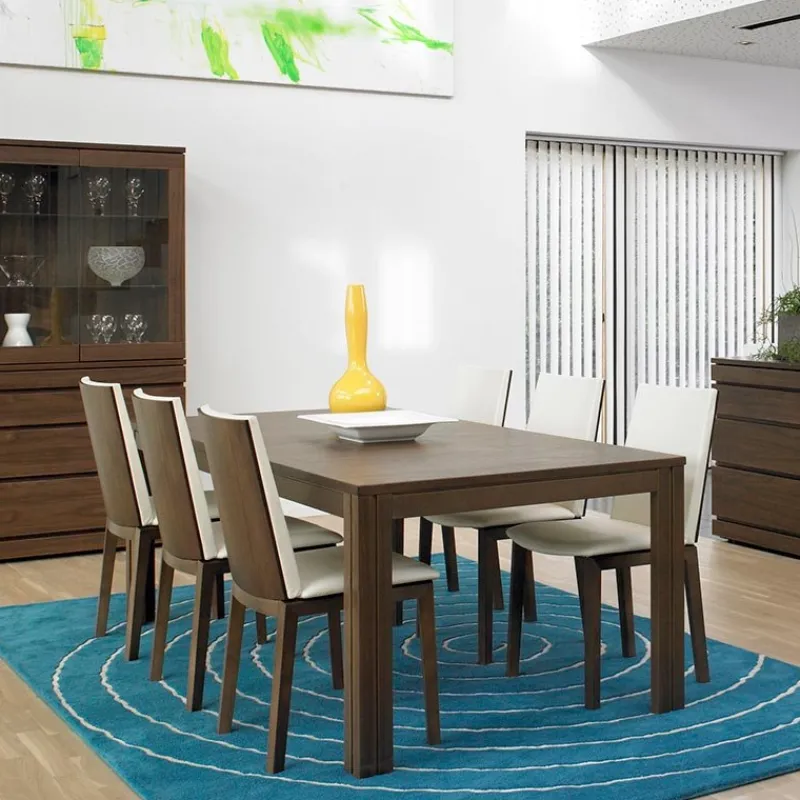 Skovby SM23/24 Table scandinave rectangulaire en bois avec allonges> Table De Salle à Manger